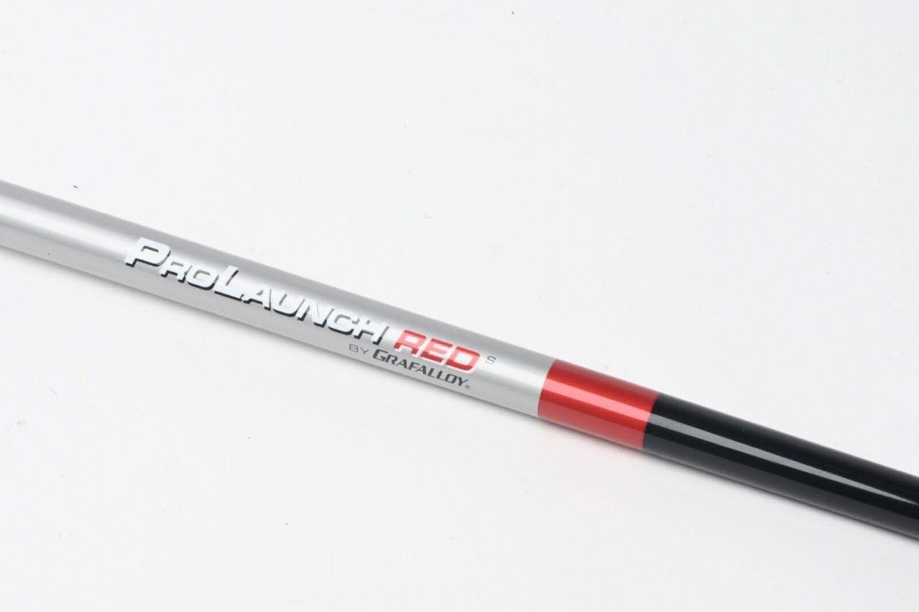 Grafalloy ProLaunch Red S Flex Wood Shaft GripsNShafts Direct